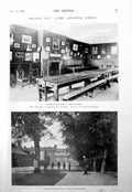 Old Nelson Day School Room Playground Hal Hurst Studio Working 1900 0 Victorian