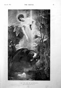 Old Painting Hal Hurst Fallen Woman Frank Cooper Marie Tempest 1900 0 Victorian