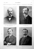 Antique Old Print Cabinet Changes Lansdowne Ritchie Brodrick Civ Return 1900 0