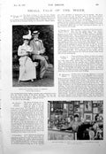 Antique Print Prince Princess Charles Denmark Victoria Wales Vladimir 1900