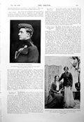 Antique Old Print Duke Manchester Mr Krugers Granddaughters Tom Browne 1900