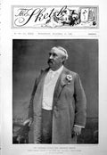 Antique Print Mr Edward Lloyd The Eminent Tenor Frontispiece Portrait 1900 20th