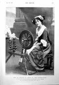 Old Miss Ida Yeoland As Lisette Swashbuckler Miss Kate Philips 1900Victorian