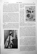 Antique Print Dagonets New Century Card Fr Benson Tom Browne Sketches 1900