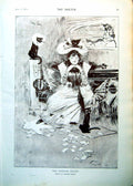 Antique Print Fortune Teller Dudley Hardy Children'S Fancy Dress Ball 1893 0
