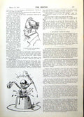 Antique Print Edward Terry Sketch Alexandra Royalty Scenes Arch Seat 1893 19th