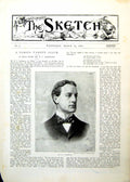 Old Print Rc Lehmann Varsity Coach Late M Jules Ferry French Senate 1893 19th