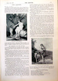 Old Queen Mermaids Sheep Girl Twilight Lady Dancing Fan-Bearer 1893Victorian