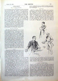 Old Antique Print Parliament Issue Uganda Three Sketches Gentlemen 1893 19th