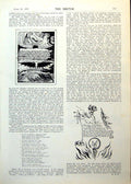 Antique Print William Blake Illustrations The Reverend Arthur Robins 1893 19th