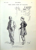Old Men Talking Street Scene Lantern Signs Man Toasting Ladies 1893Victorian