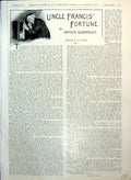 Old Uncle Francis' Fortune Wal Paget Man Crooked Beard Lady Hat 1914 20th