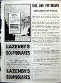 Old Print Geraudel'S Pastilles Lazenby'S Soup Squares Cuticura Soap 1901 20th