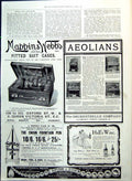 Old Print Mappin & Webb Fitted Suitcases Aeolians Scrubb'S Ammonia 1901 20th