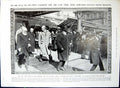 Antique Old Print King Edward'S Return Biarritz Late Majesty Horseback 1910