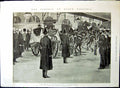 Old Print Funeral Queen Victoria Salute German Warships Bluejackets 1901 20th