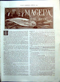 Old Print Magepa The Buck Story Pears South Africa Caton Woodville 1912 20th