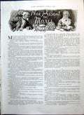 Old Nice Present Mary Pears Story Ladies Listening Door Romance 1916 20th