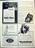 Antique Print Mothersill'S Seasick Remedy Hall'S Wine Adverts Thermos 1916