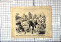 Old Antique Print Pam Winner The Great National Steeplechase Punch 1857 19th