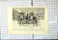 Old Antique Print Dangers Racing Rickshaws To Pedestrians Colombo Ceylon