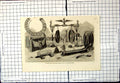 Old Print Javanese Musical Instruments Recently Added British Museum 1860 19th