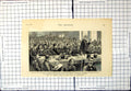 Antique Old Print Trial Guiteau Scene Court Washington Packed Courtroom 1881