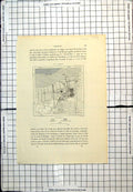 Antique Old Print French Map Java Bodjong Fort Pring Van Oranje C Perron 1889