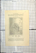 Antique Print Padang & Environs Angaloh Ajer Manis Apenberg French Map 1889