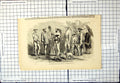 Old Antique Print 59Th Regiment Madras Native Infantry Sketched Hong Kong