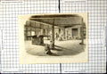 Antique Old Print Entrance Hall Japanese Inn Gentlemen Kneeling Floor Woman