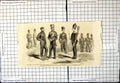 Antique Print Rifle Company 38Th Regiment Madras Native Infantry Hong-Kong