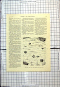 Old Punch Cartoon Mines Faling Through Sea Fish Discussing Timing 1941 20th