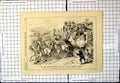 Old Print Punch Cartoon New Coaching Club Last Thing Women'S Rights 1874 19th