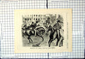 Antique Old Print Punch Cartoon Deligtful For Lovers Horses Meet Street 1869
