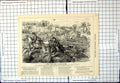 Antique Print Punch Cartoon Comments To Horses By Riders Cross Country 1871