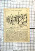 Antique Print Punch Cartoon Self-Made Man Talking Bookmaker Keep Quiet 1920