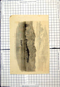 Antique Print Port-Royal Jamaica After A Drawing By Captain H.S. Mountains