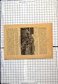 Original Old Antique Print Covered Stalls Market Place Port-Au-Prince Haiti