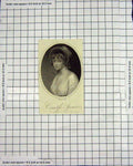 Original Old Antique Print Portrait Countess Spencer Mackenzie Engraving