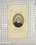 Original Old Antique Print Portrait Mrs Mattocks 1807 Ridley Engraving 19th