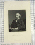 Original Old Antique Print Engraving Roffe Portrait Earl Granville