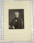 Original Old Antique Print Engraving Holl Sir Colin Campbell Lord Clyde