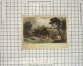 Original Old Antique Print Engraving View Penshurst Kent Aldard Shepherd