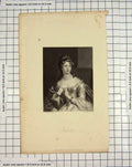 Original Old Antique Print Engraving Portrait Belinda Lady Robinson Sharpe