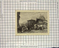 Original Old Antique Print Mont St. Michelle Le Puy Radclyffe