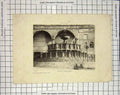 Original Old Antique Print Perugia Fonte Maggiore Italy Architecture Victorian