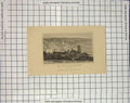 Original Old Antique Print View Town Ashburton Devonshire Dugdales