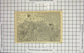 Original Old Antique Print Map Italy Street Plan Certosa Luca Bologna