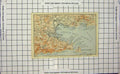 Original Old Antique Print *3667 Map Italy Spezia Isola Palmaria Lerici Golfo